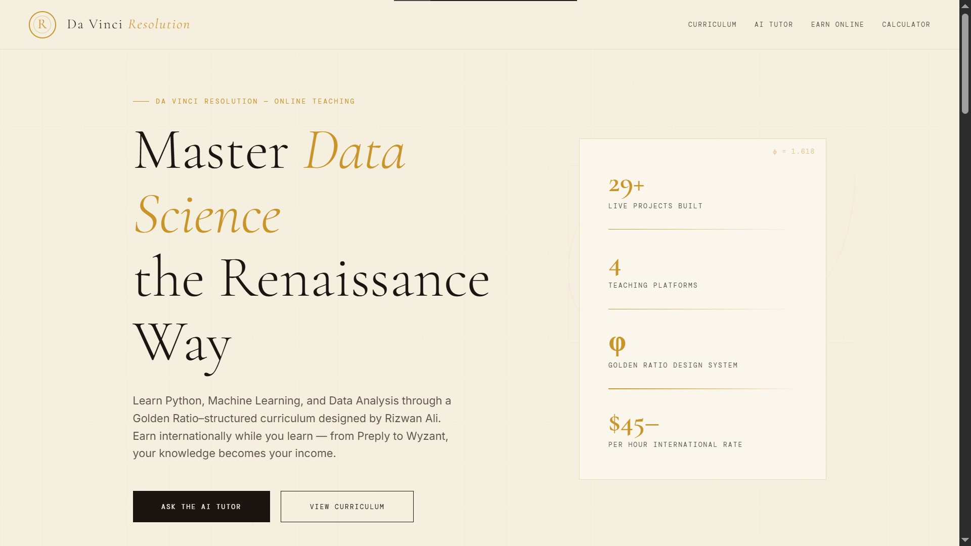 Data Science Resolution